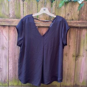 Halogen black Flowy top sz. XL petite